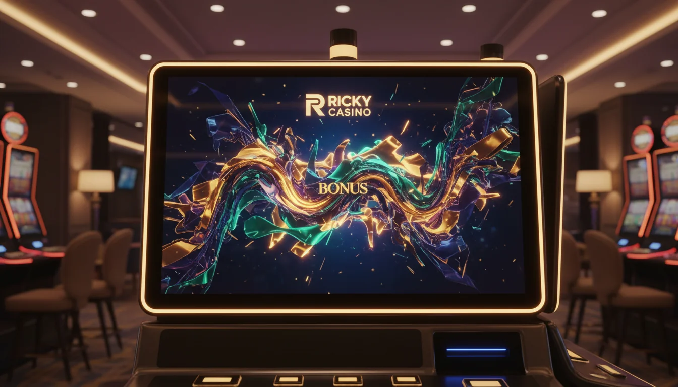 Variety of slots available at Ricky Casino